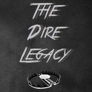 The Dire Legacy signed paperback with SWAG