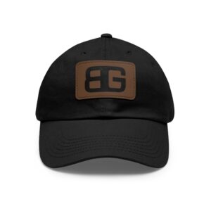 Black Gulch Ranch brand Classic Hat with Leather Patch