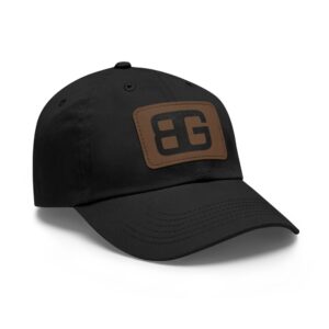 Black Gulch Ranch brand Classic Hat with Leather Patch