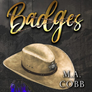 Badges: Book 5 of The Black Gulch Ranch Series paperback signed copy