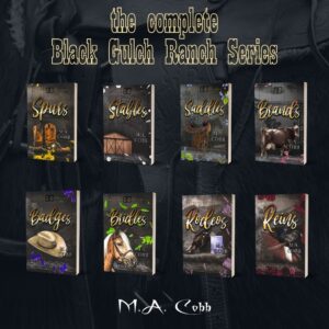 Black Gulch Ranch Complete Set – All 8 Paperbacks with Swag